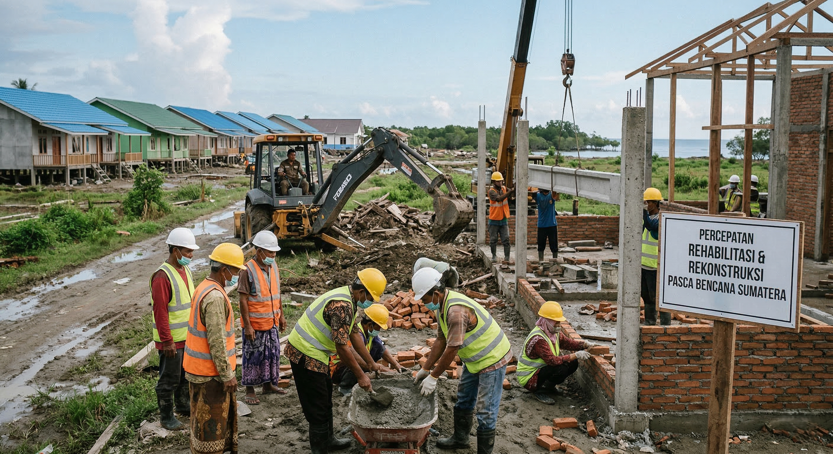 Percepatan Rehabilitasi & Rekonstruksi Pasca Bencana Sumatera